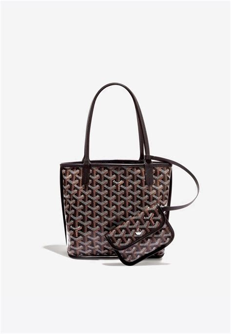 anjou goyard stockx|Goyard Anjou Tote Mini Black .